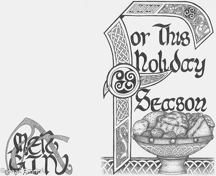 Holiday Card 2003: front and back