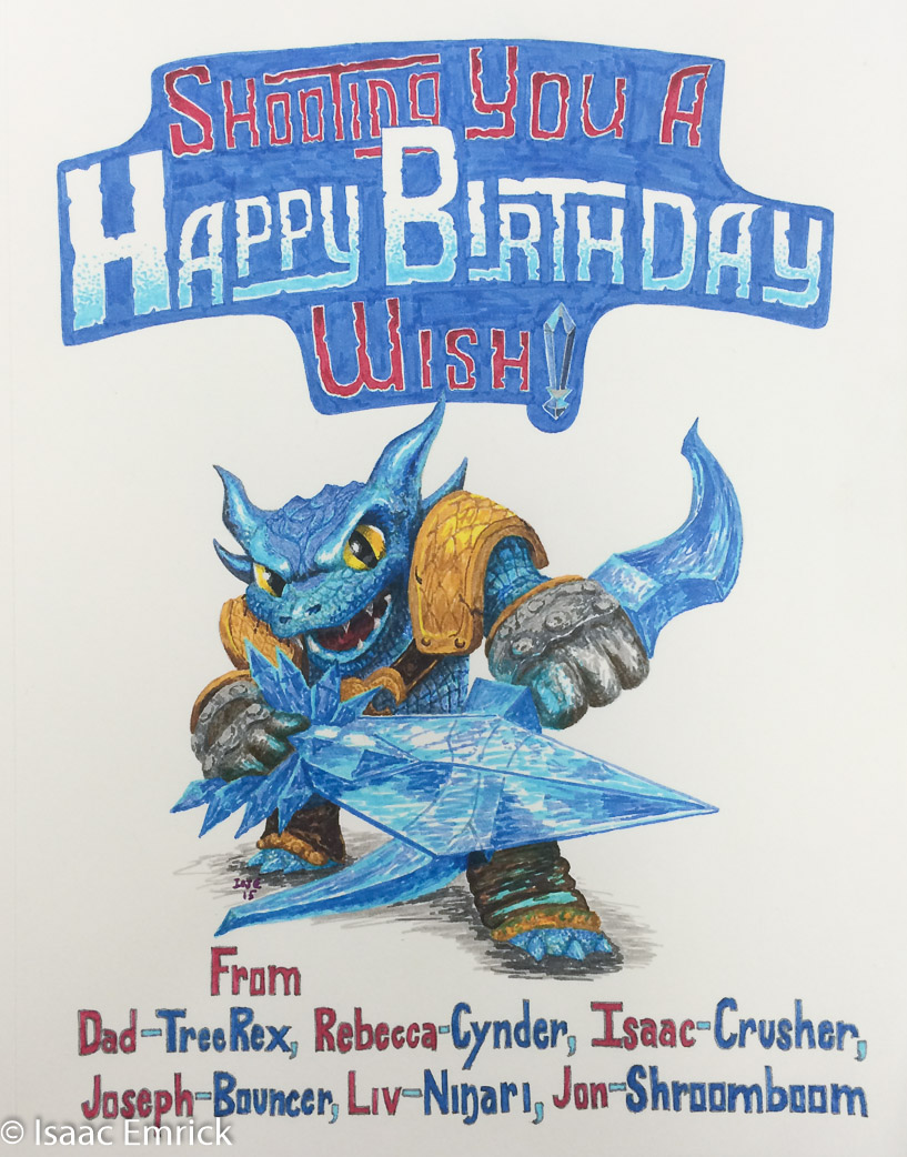 Skylander Bday