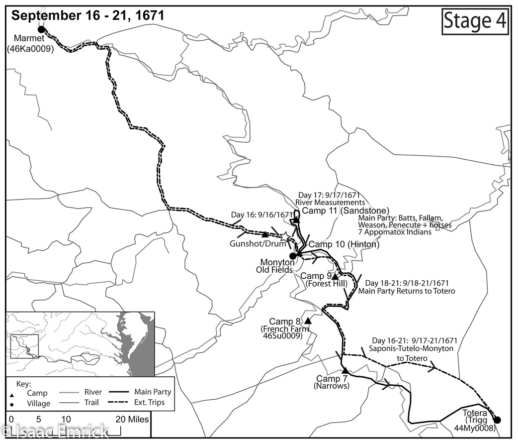 Batt and Fallam Expedition, Stage 4