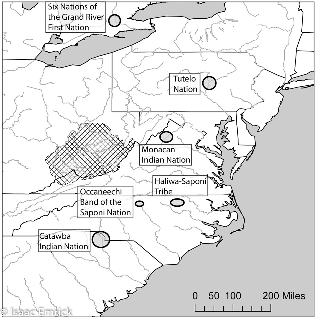 Monyton Diaspora: Remnant Eastern Siouan Communities