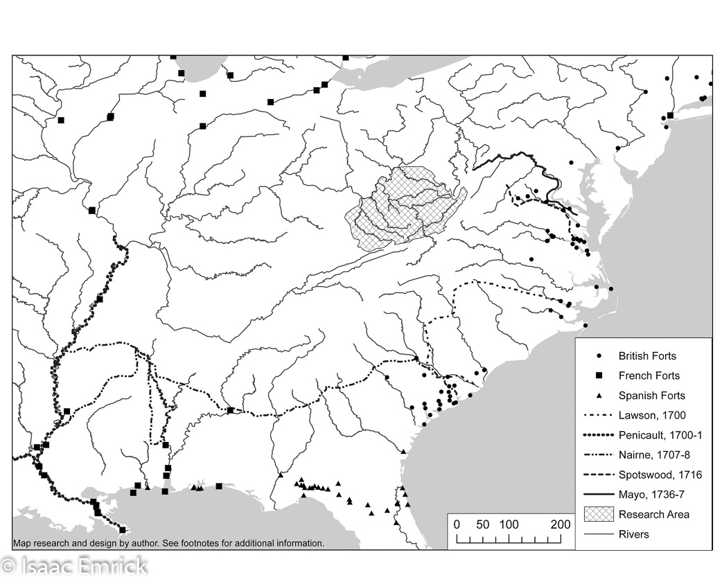 European Exploration, 1700-1740